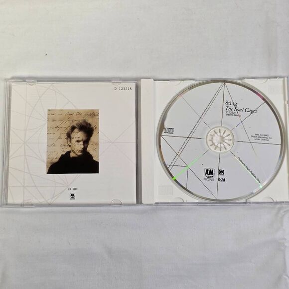 Sting The Soul Cages CD Album Pre-owned - Picture 2 of 3